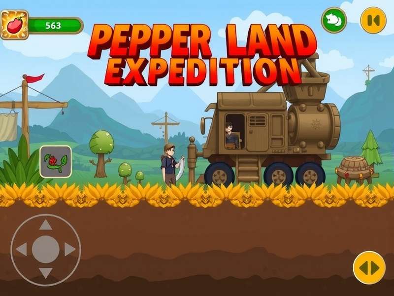 Pepper Land Expedition gameplay screenshot